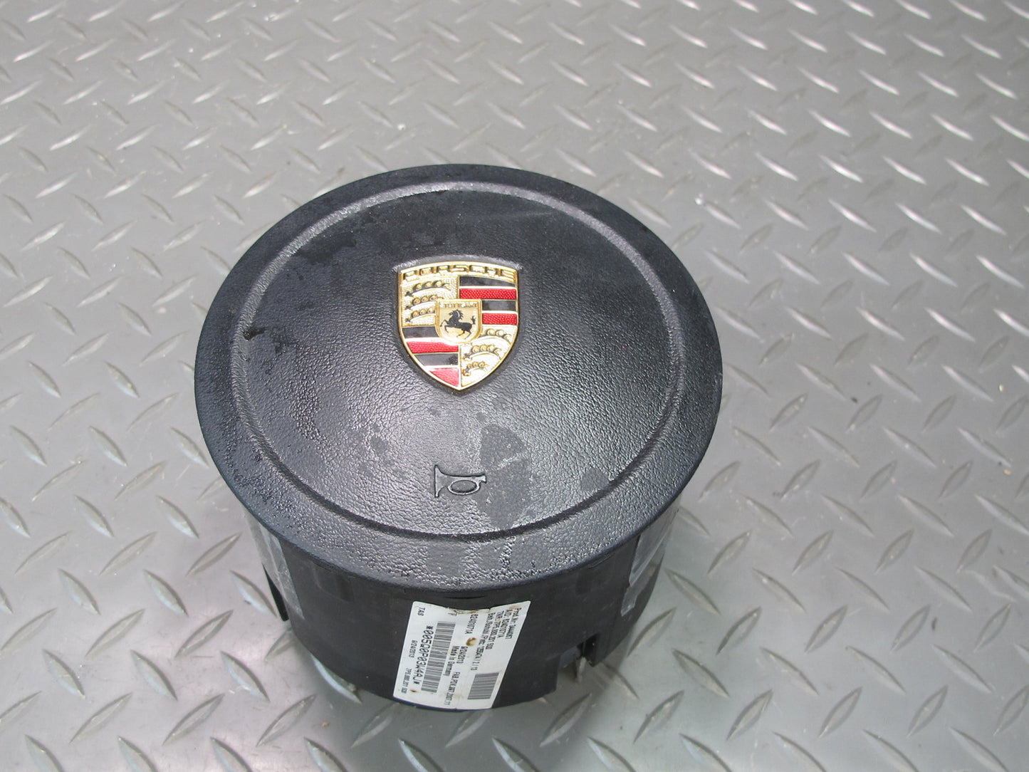 11-14 PORSCHE CAYENNE 958 FRONT LEFT DRIVER SIDE STEERING WHEEL SRS AIRBAG OEM