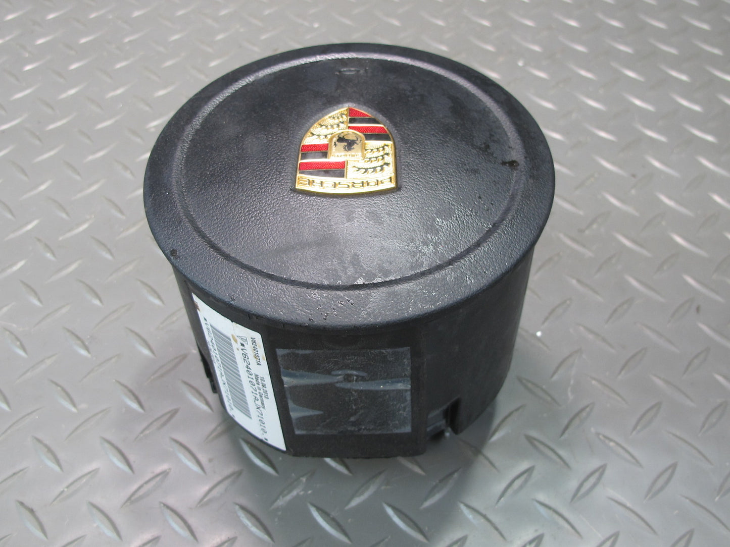 11-14 PORSCHE CAYENNE 958 FRONT LEFT DRIVER SIDE STEERING WHEEL SRS AIRBAG OEM