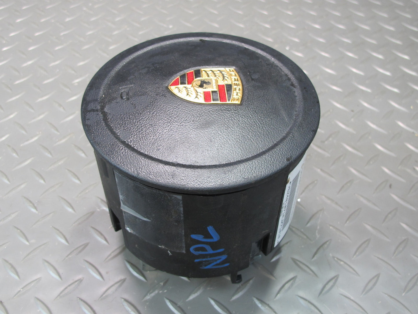 11-14 PORSCHE CAYENNE 958 FRONT LEFT DRIVER SIDE STEERING WHEEL SRS AIRBAG OEM