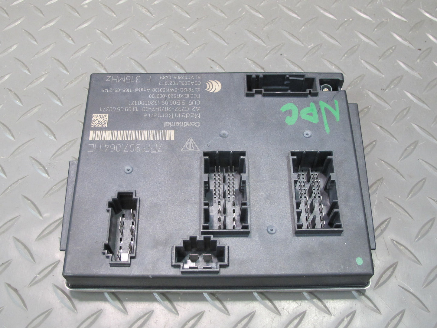 2013-2014 Porsche Cayenne S 958 BCM BCU Body Control Module Unit 7PP907064HE