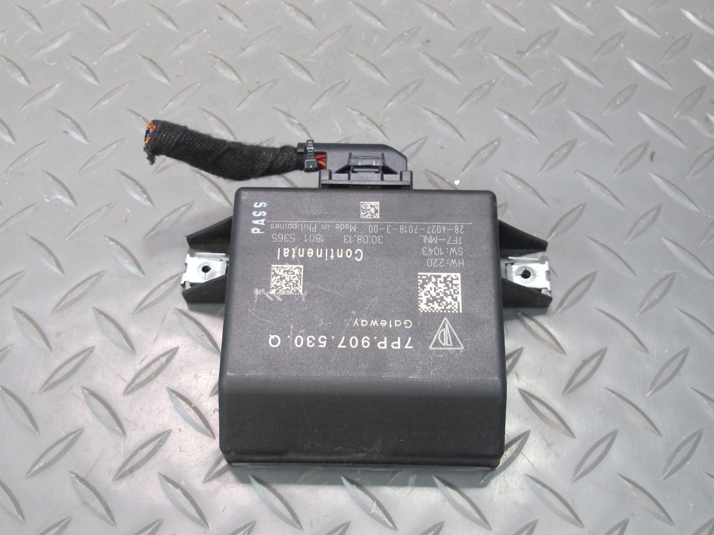 2013-2014 Porsche Cayenne S 958 Gateway Control Module Unit 7PP907530Q