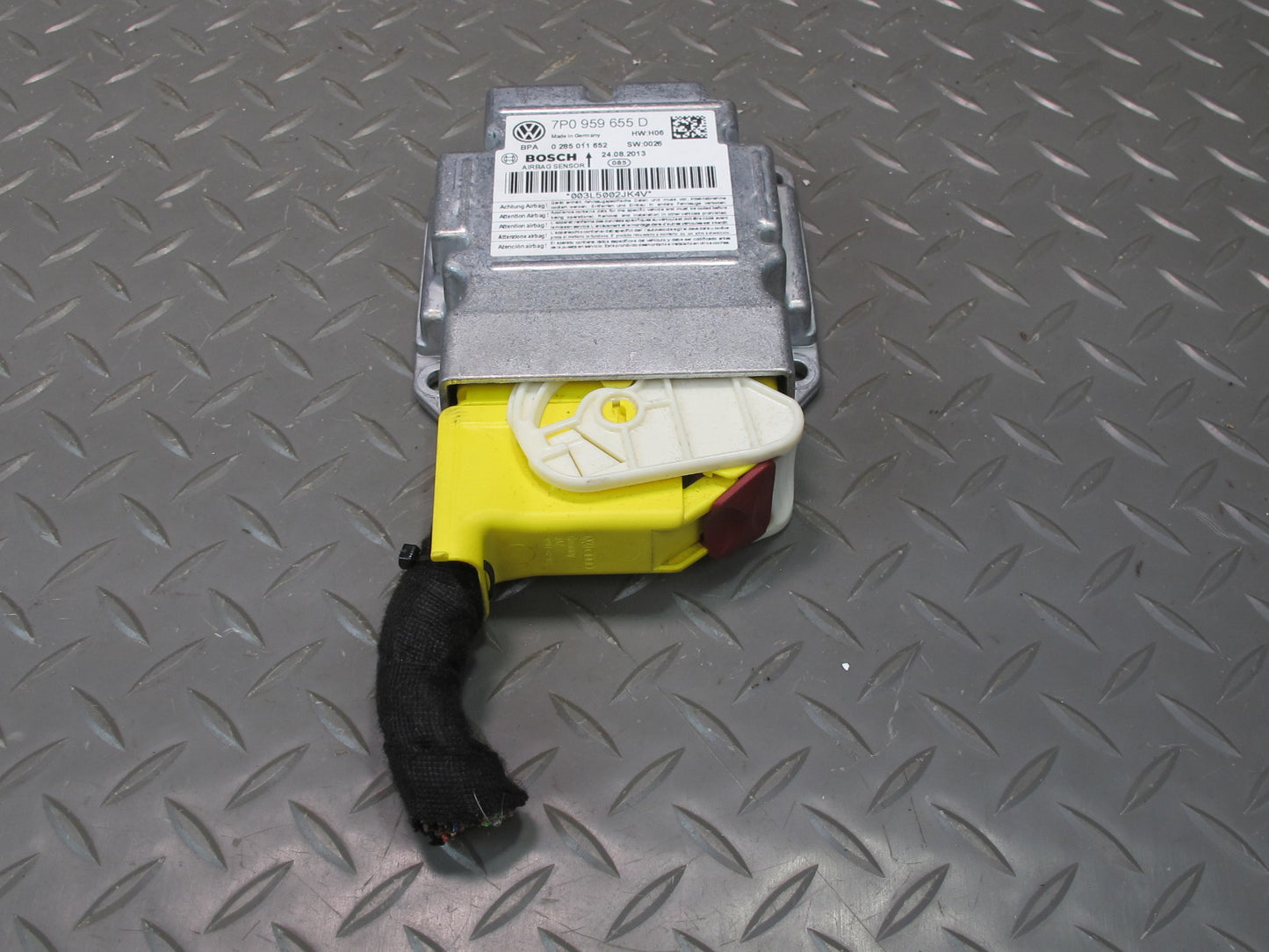 11-14 PORSCHE CAYENNE 958 SRS AIRBAG CONTROL MODULE UNIT 7P0959655D OEM