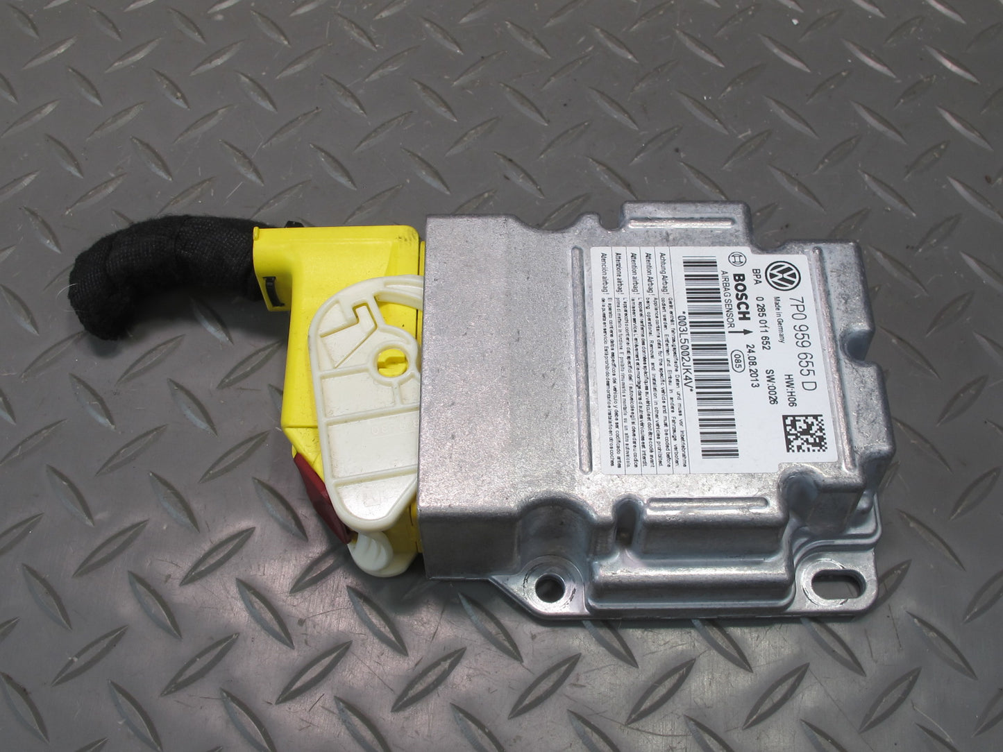 11-14 PORSCHE CAYENNE 958 SRS AIRBAG CONTROL MODULE UNIT 7P0959655D OEM