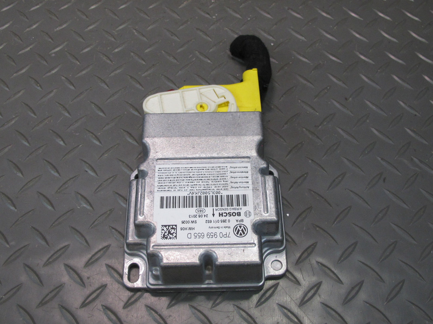 11-14 PORSCHE CAYENNE 958 SRS AIRBAG CONTROL MODULE UNIT 7P0959655D OEM