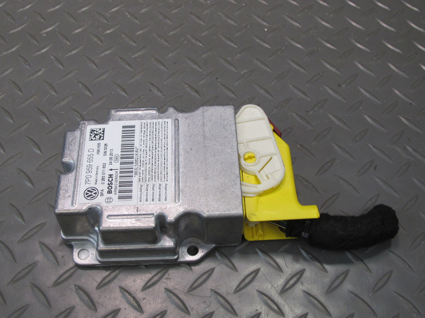 11-14 PORSCHE CAYENNE 958 SRS AIRBAG CONTROL MODULE UNIT 7P0959655D OEM