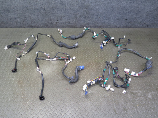 96-00 Toyota MARK2 JZX100 Set of 4 Front & Rear Door Wire Wiring Harness OEM