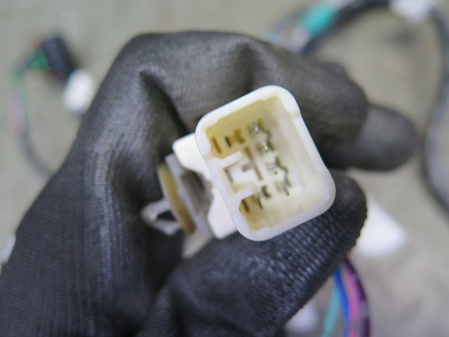 96-00 Toyota MARK2 JZX100 Set of 4 Front & Rear Door Wire Wiring Harness OEM