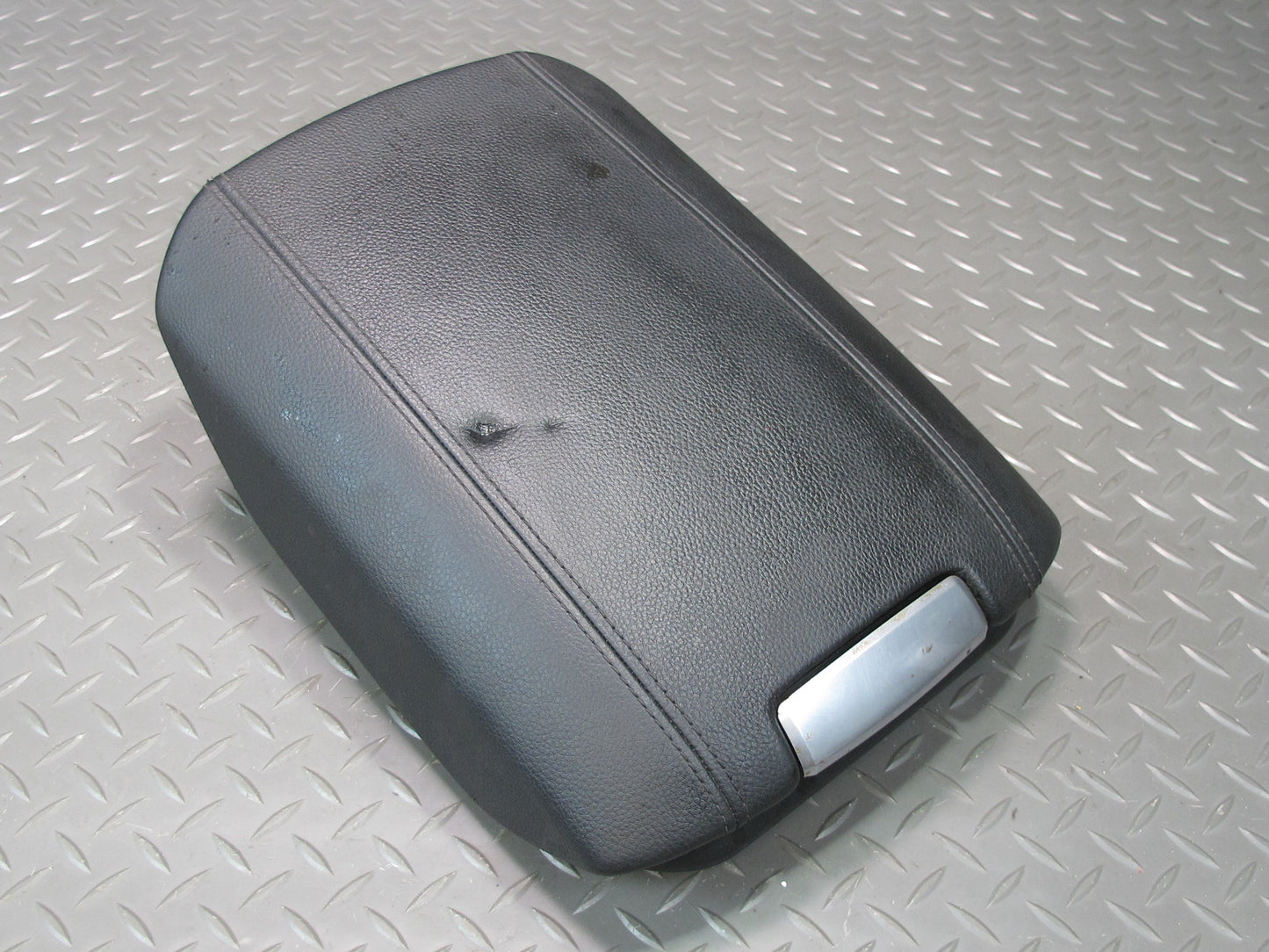 2011-2018 Porsche Cayenne 958 Center Console Lid Armrest Cover Leather Black