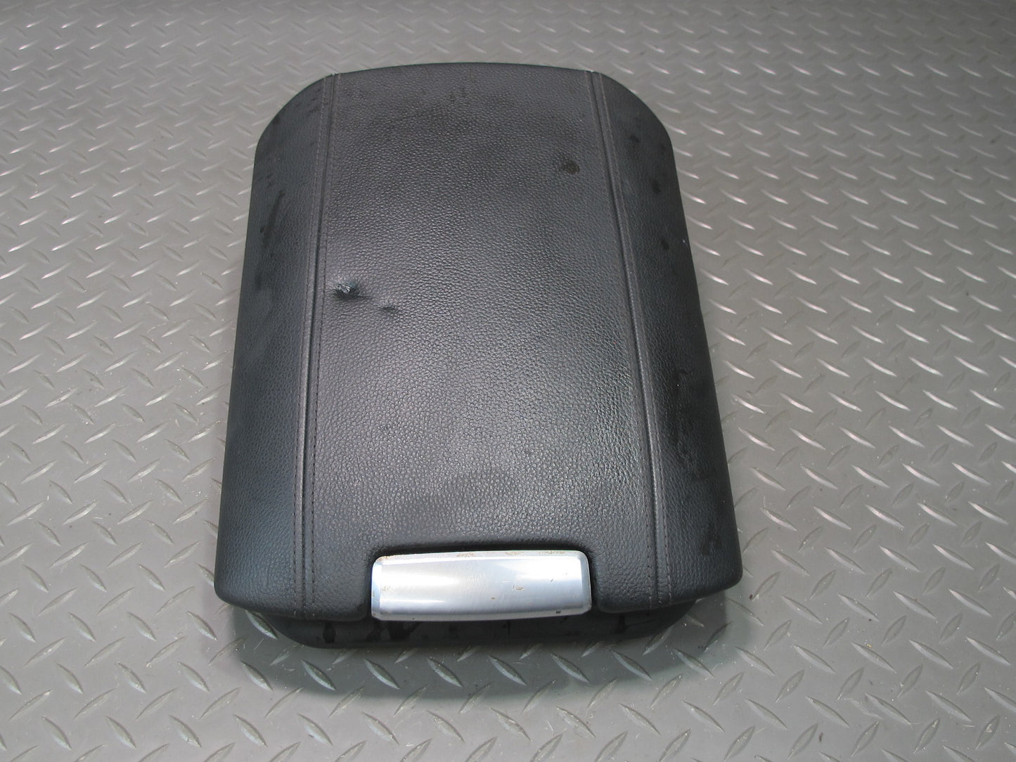 2011-2018 Porsche Cayenne 958 Center Console Lid Armrest Cover Leather Black