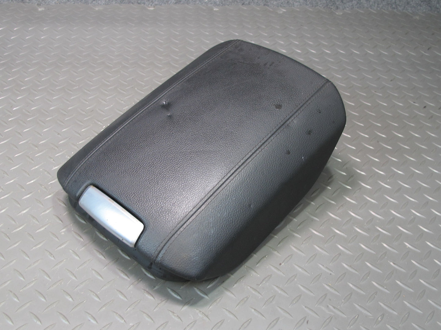 2011-2018 Porsche Cayenne 958 Center Console Lid Armrest Cover Leather Black