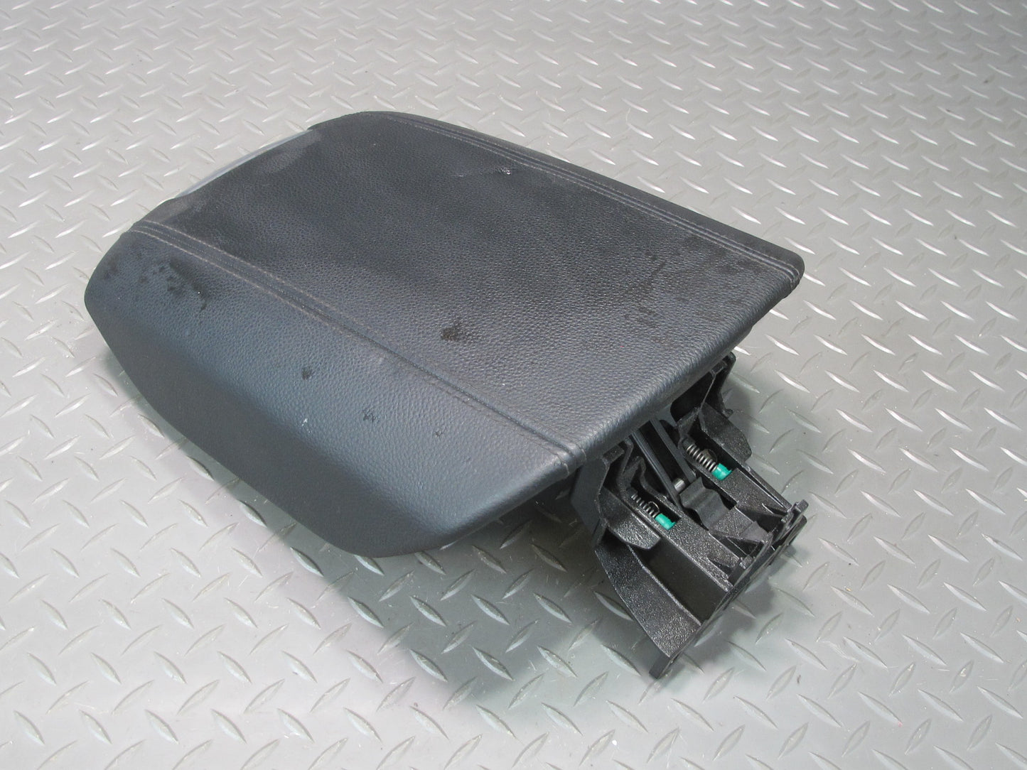 2011-2018 Porsche Cayenne 958 Center Console Lid Armrest Cover Leather Black