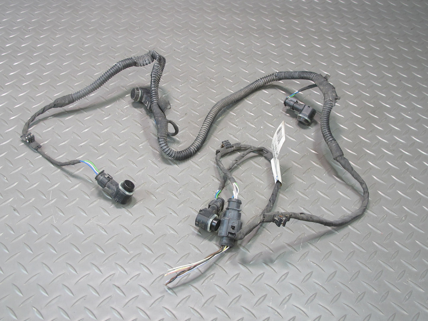 2011-2014 Porsche Cayenne 958 Rear PDC Park Distance Sensor Set W/ Harness