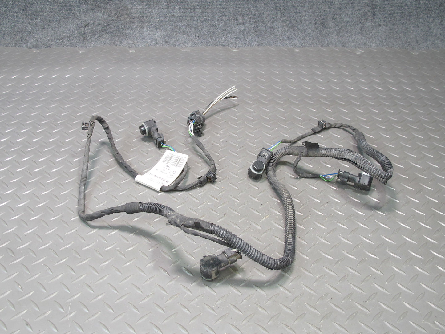 2011-2014 Porsche Cayenne 958 Rear PDC Park Distance Sensor Set W/ Harness