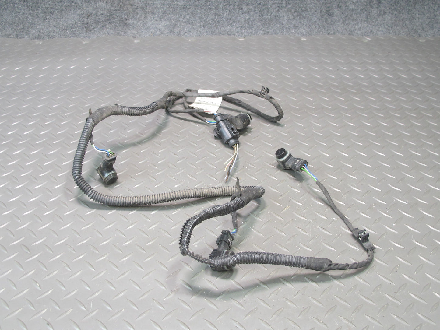 2011-2014 Porsche Cayenne 958 Rear PDC Park Distance Sensor Set W/ Harness