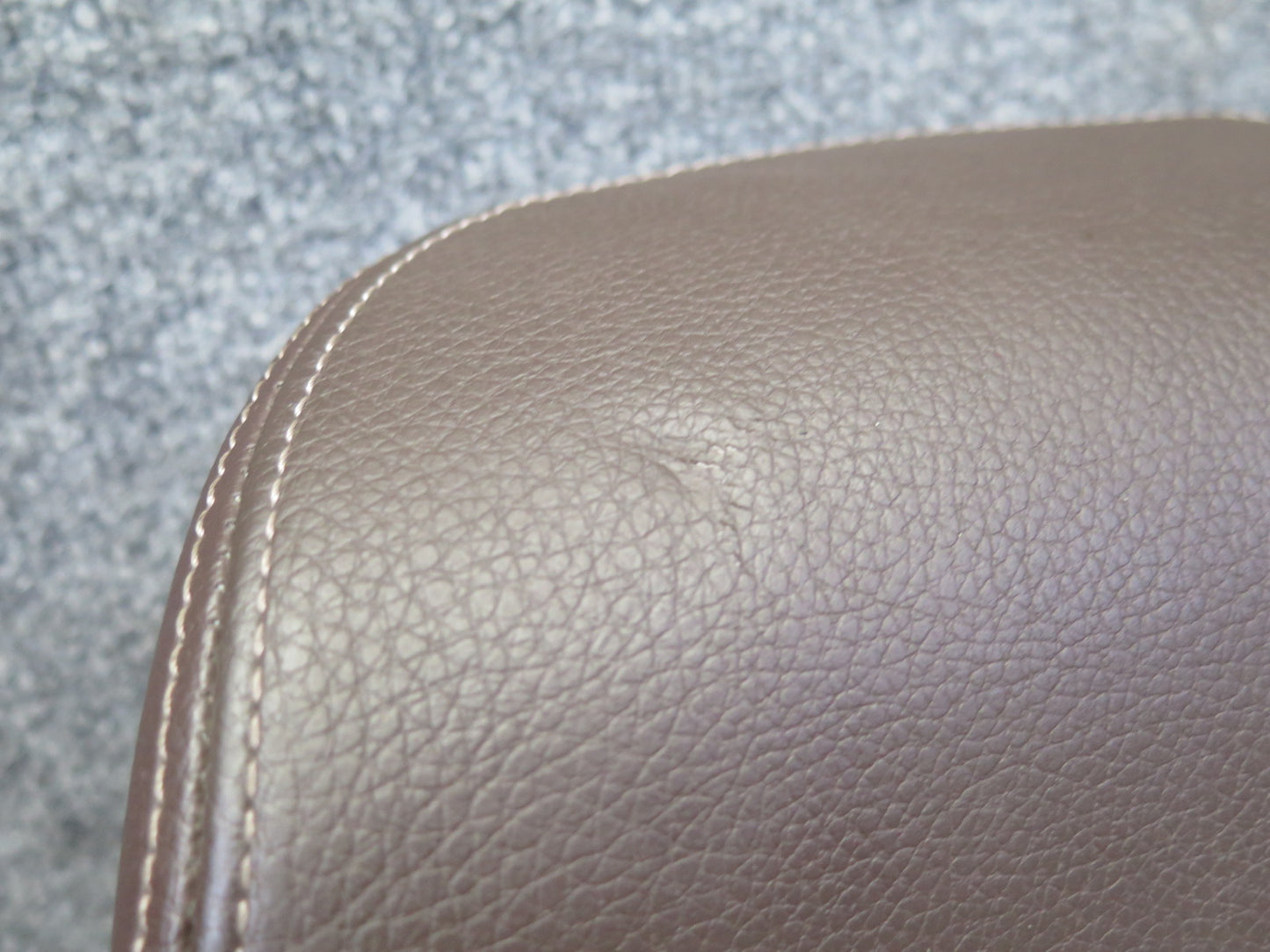 14-18 BMW F15 X5 Set of 3 Rear Second 2ND ROW Leather Headrest Mocha OEM