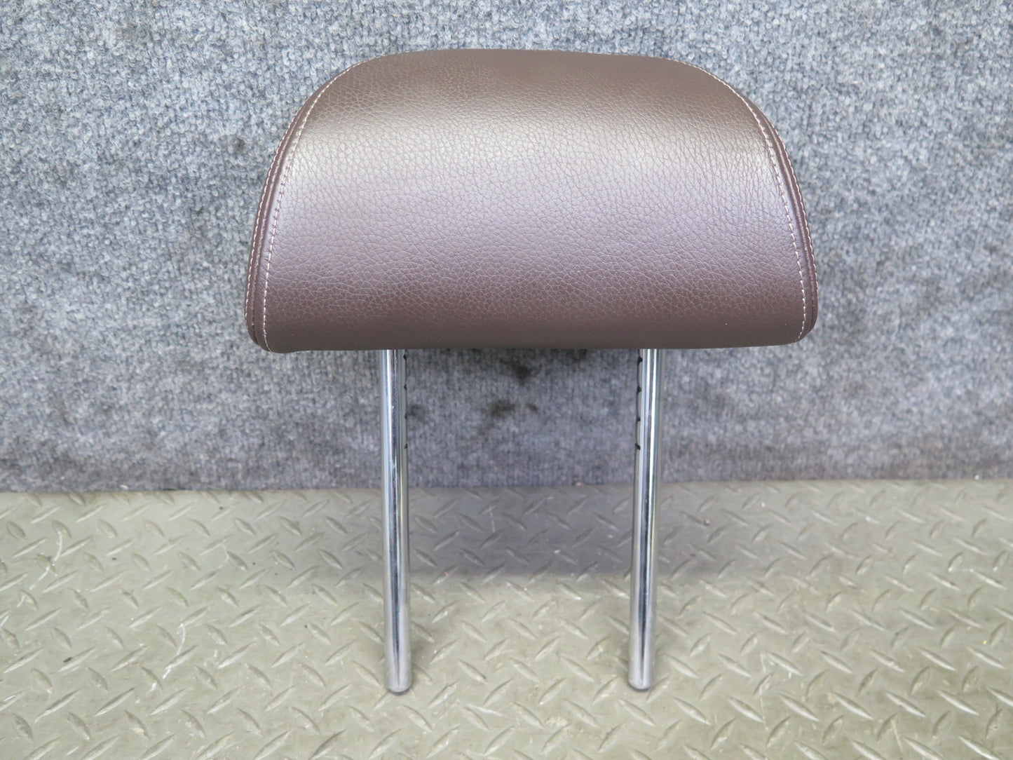 14-18 BMW F15 X5 Set of 3 Rear Second 2ND ROW Leather Headrest Mocha OEM