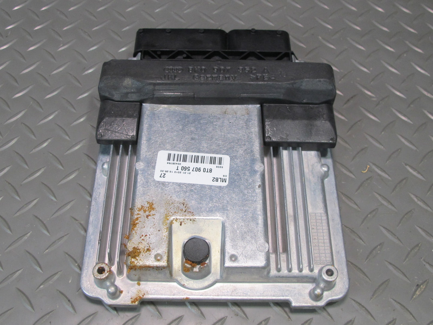 09-10 Audi S5 B8 4.2L Coupe A/T Engine ECM BCM Ignition Door Lock KEY Set OEM