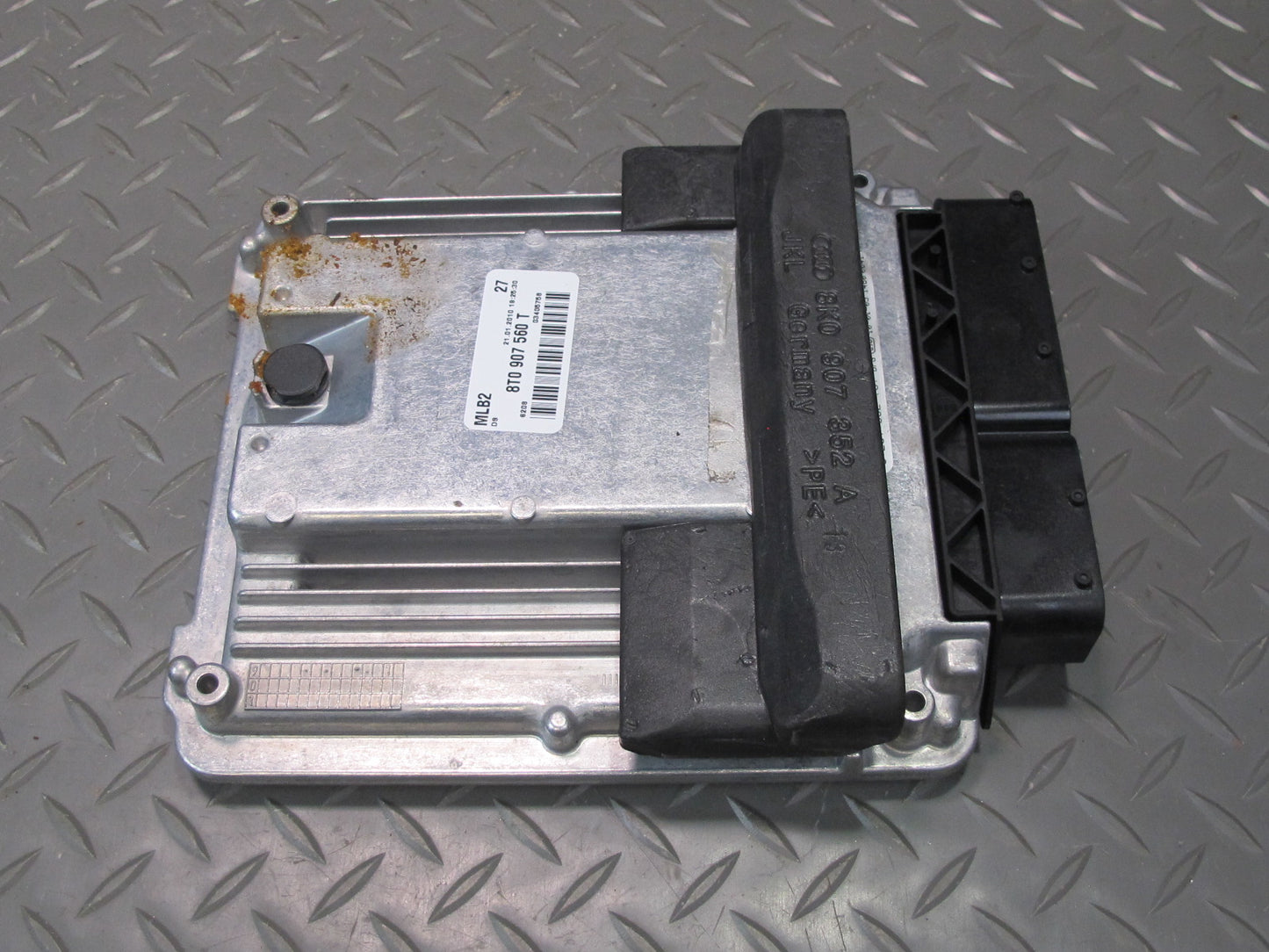 09-10 Audi S5 B8 4.2L Coupe A/T Engine ECM BCM Ignition Door Lock KEY Set OEM