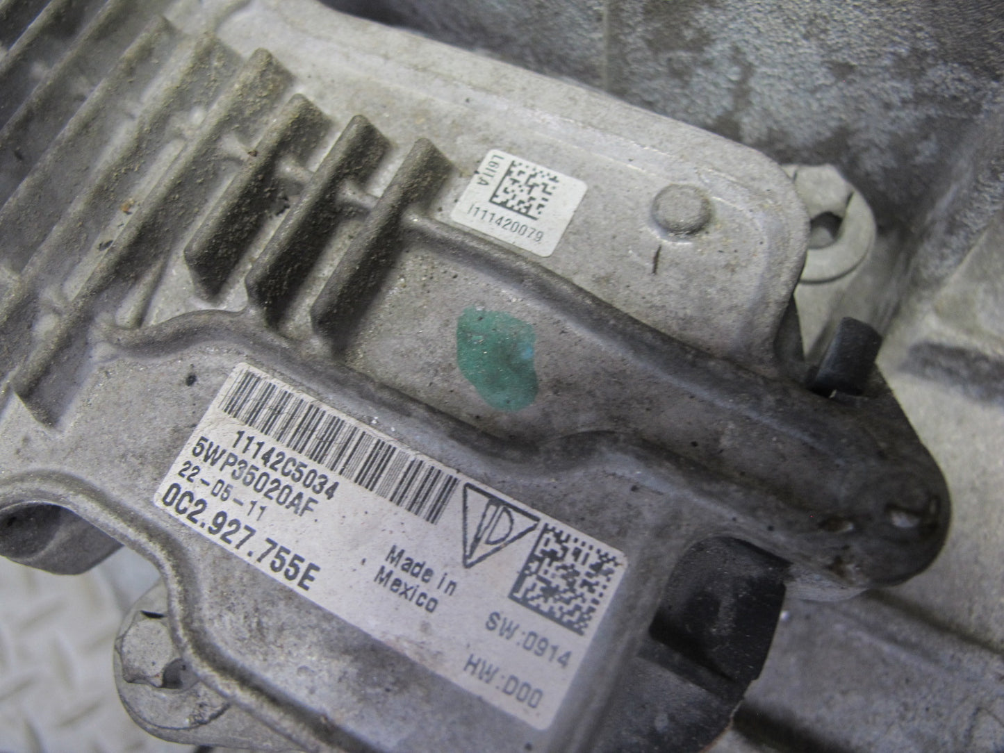 11-14 Porsche Cayenne 958 4.8L Turbo AWD Transmission Transfer Case Box W/ Motor