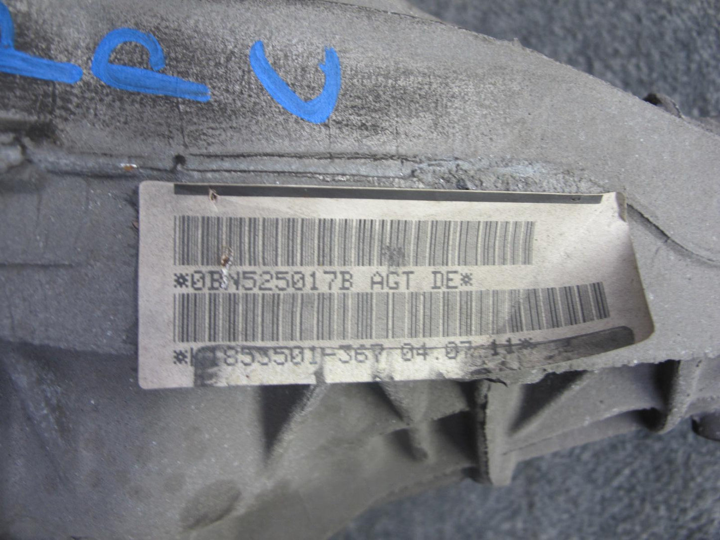 2011-2014 Porsche Cayenne 958 4.8L Turbo Rear Axle Differential Carrier 2.92