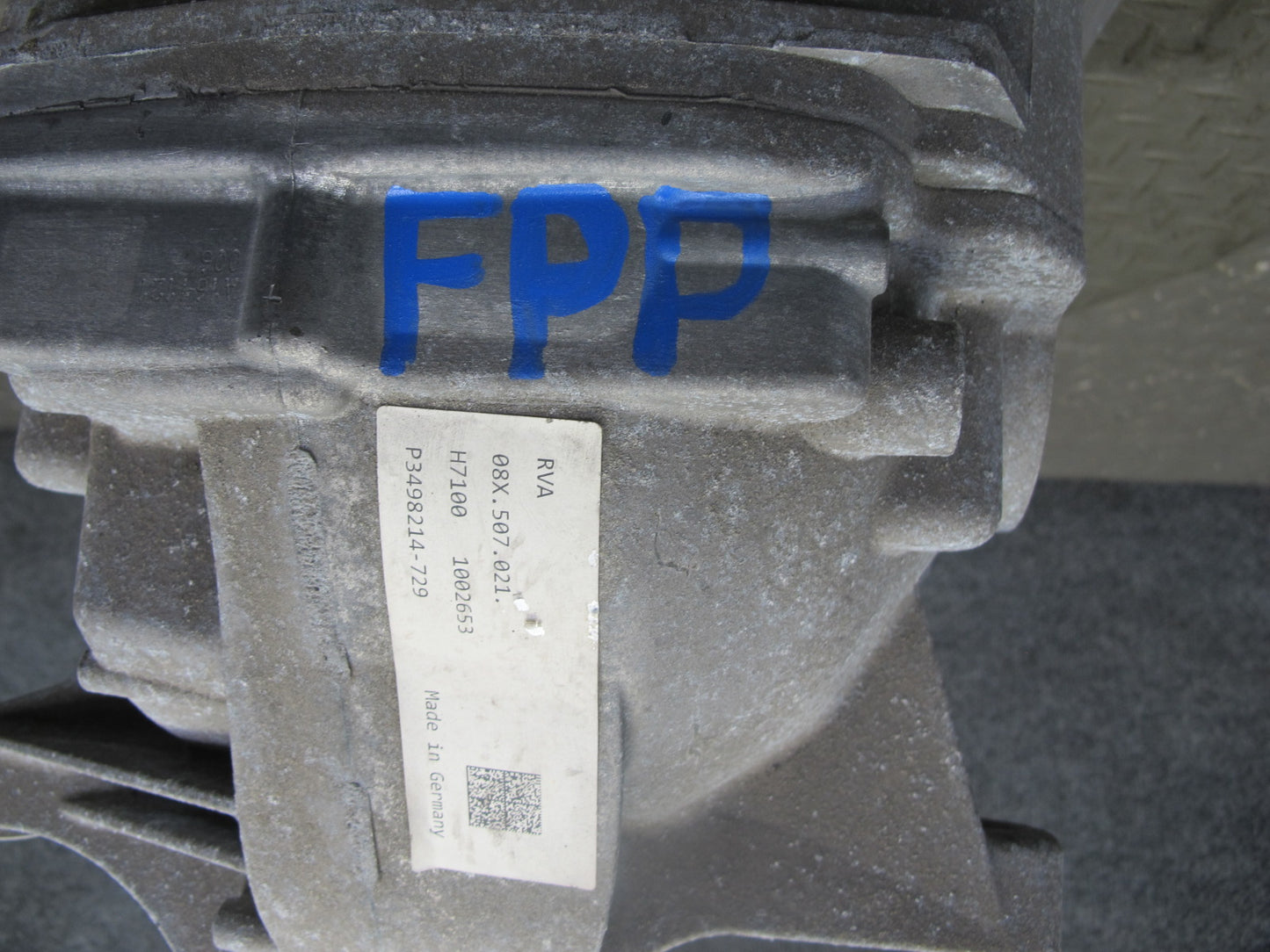 17-23 Porsche Panamera 971 3.0L Rear Axle Differential Carrier 08X507021 44K