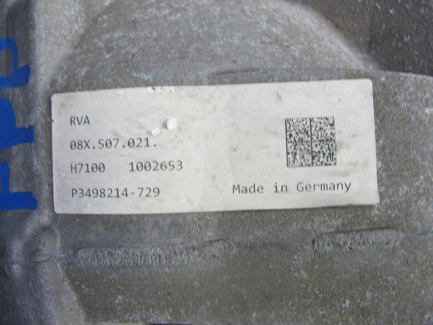 17-23 Porsche Panamera 971 3.0L Rear Axle Differential Carrier 08X507021 44K