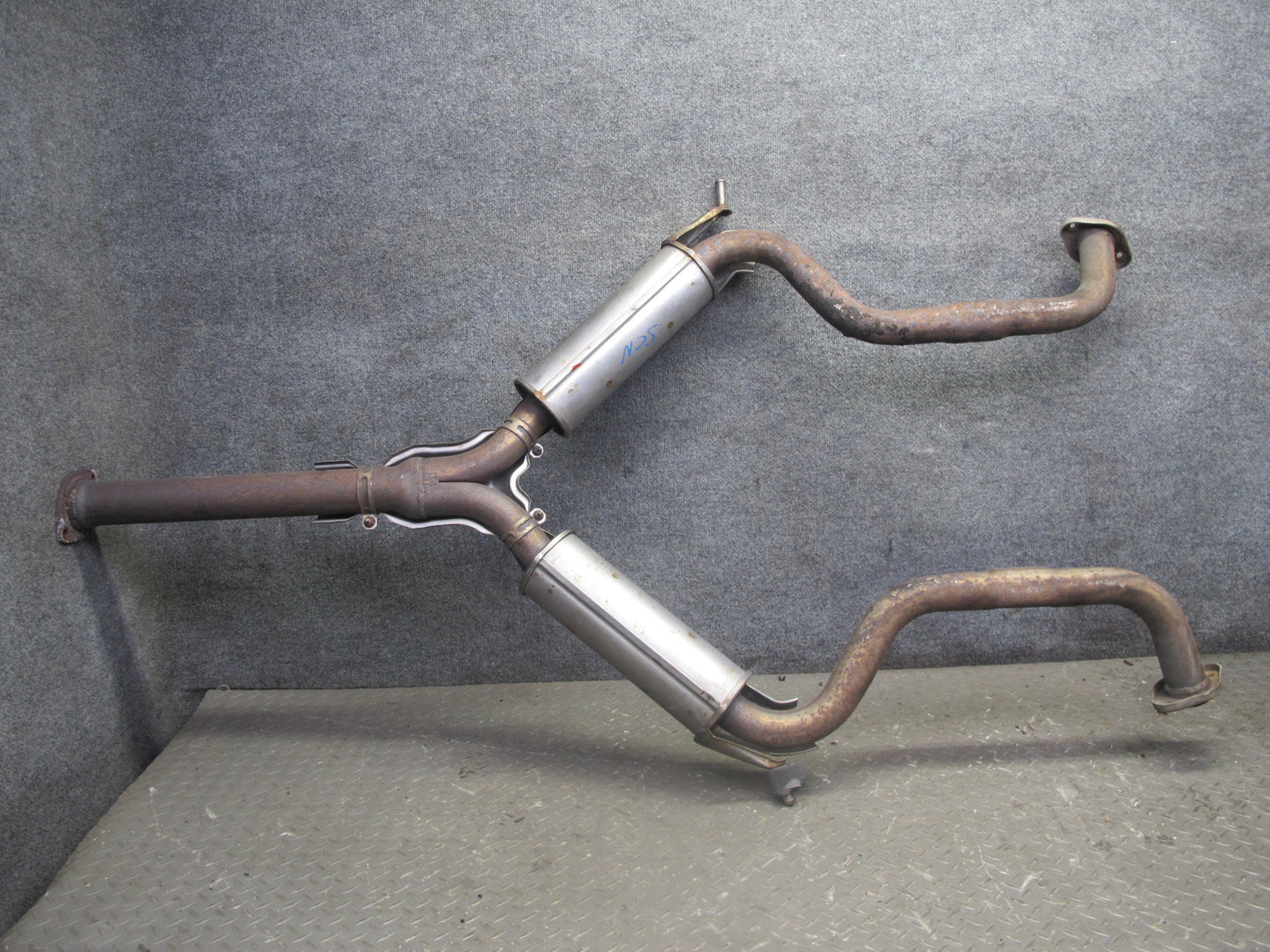 92-00 Lexus JZZ31L SC300 2JZGE Rear Exhaust Pipe Resonator OEM