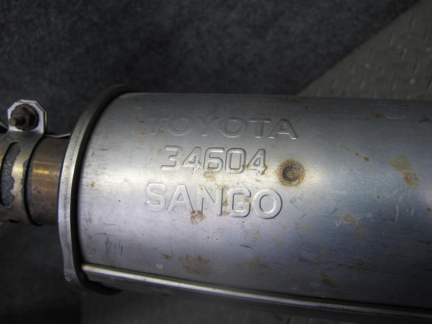 92-00 Lexus JZZ31L SC300 2JZGE Rear Exhaust Pipe Resonator OEM