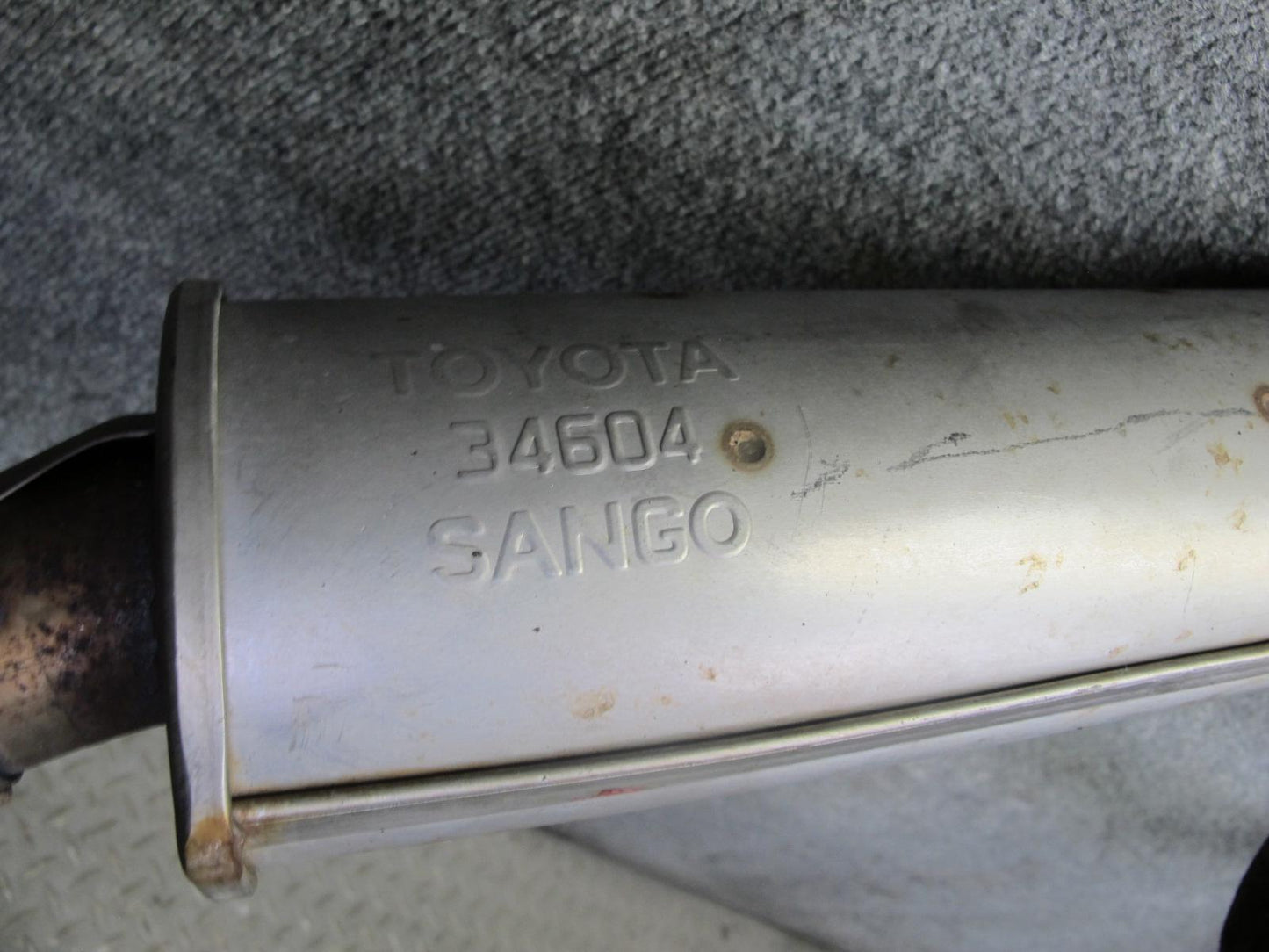 92-00 Lexus JZZ31L SC300 2JZGE Rear Exhaust Pipe Resonator OEM