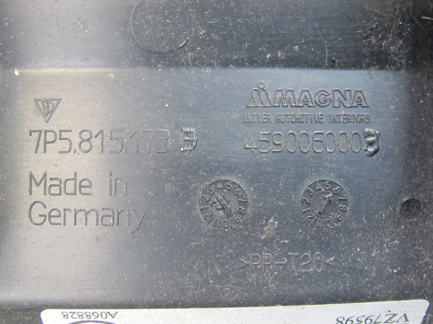 2011-2018 Porsche Cayenne 958 Under Dash Left & Right Side Footwell Cover Set