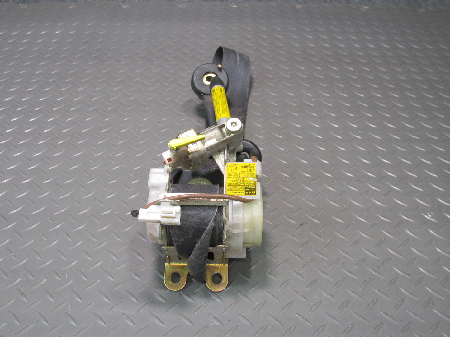 97-00 LEXUS JZZ31L SC300 SC400 SET OF 2 FRONT RIGHT LEFT SEAT BELT RETRACTOR BUCKLE OEM