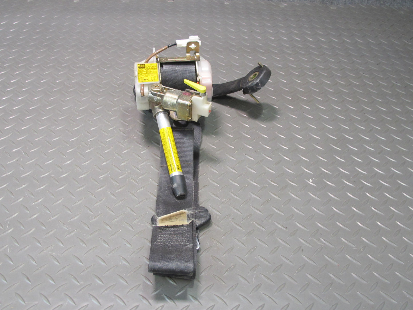 97-00 LEXUS JZZ31L SC300 SC400 SET OF 2 FRONT RIGHT LEFT SEAT BELT RETRACTOR BUCKLE OEM