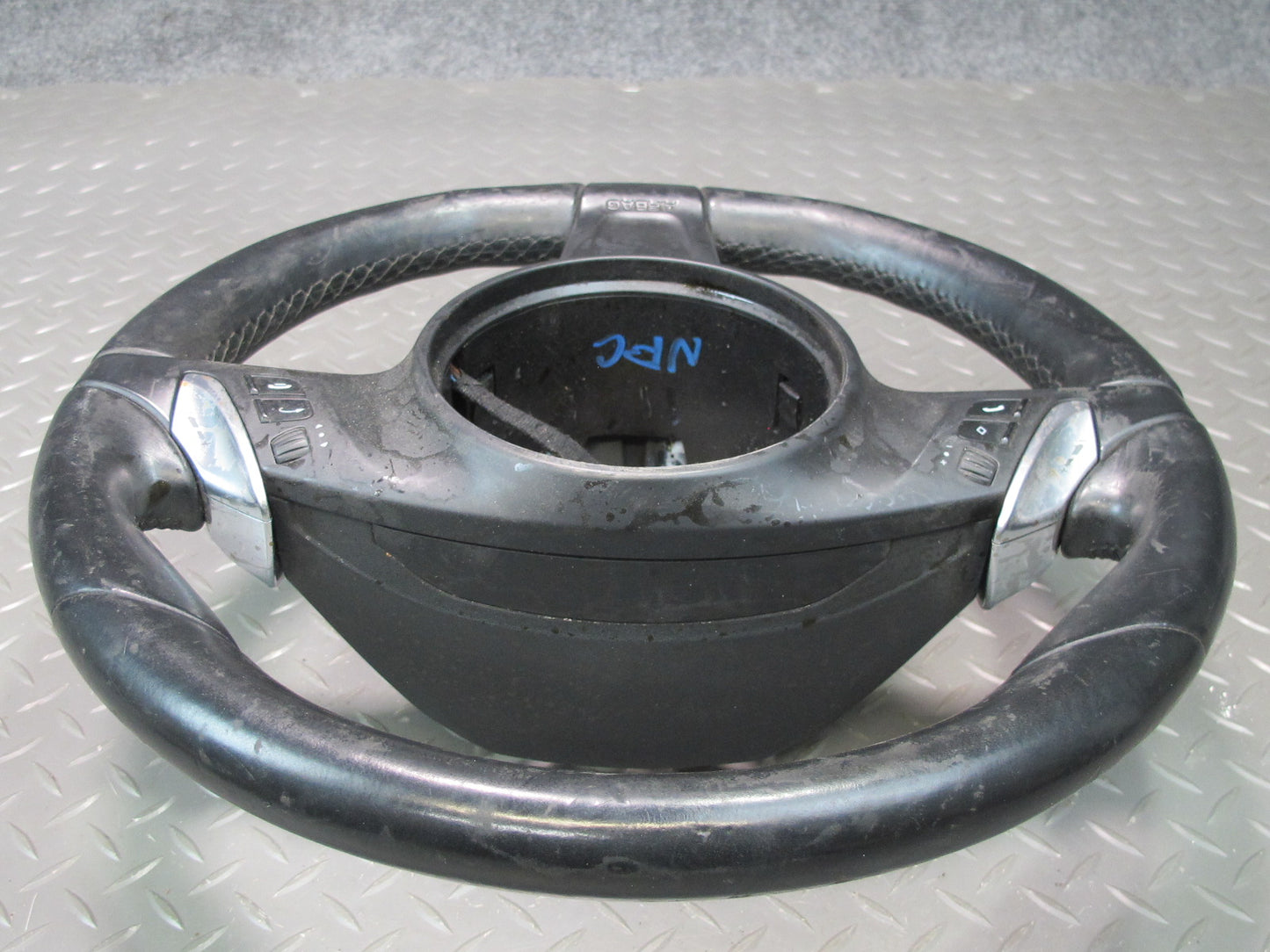 2011-2014 Porsche Cayenne 958 Multi Function Heated Steering Wheel Leather Black