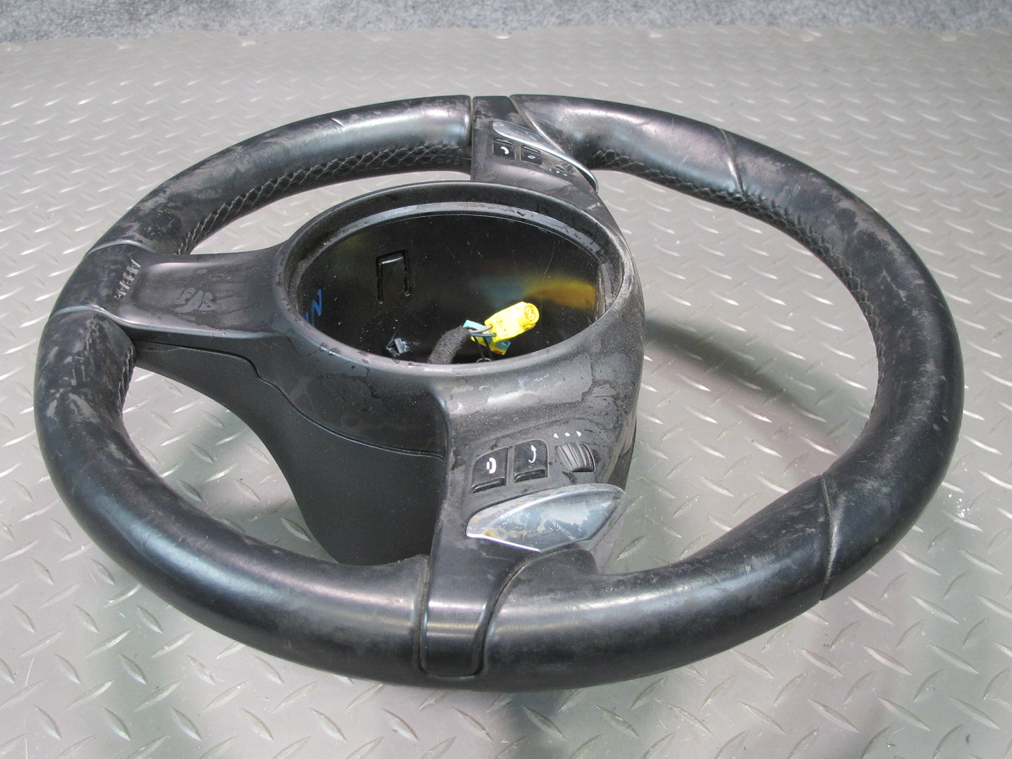 2011-2014 Porsche Cayenne 958 Multi Function Heated Steering Wheel Leather Black