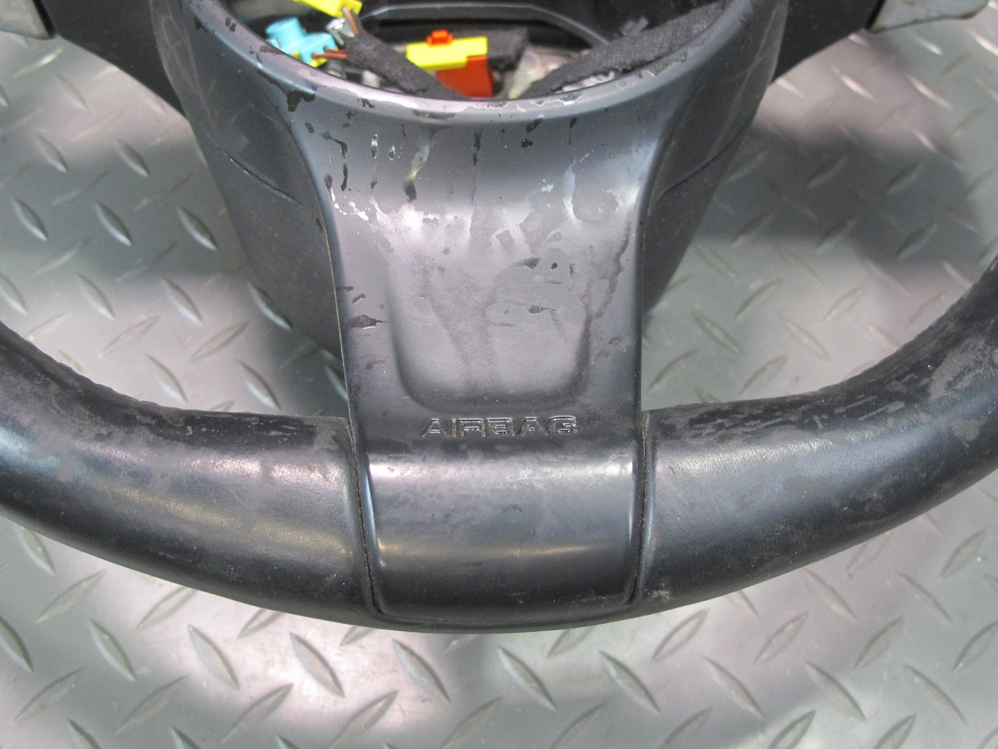 2011-2014 Porsche Cayenne 958 Multi Function Heated Steering Wheel Leather Black