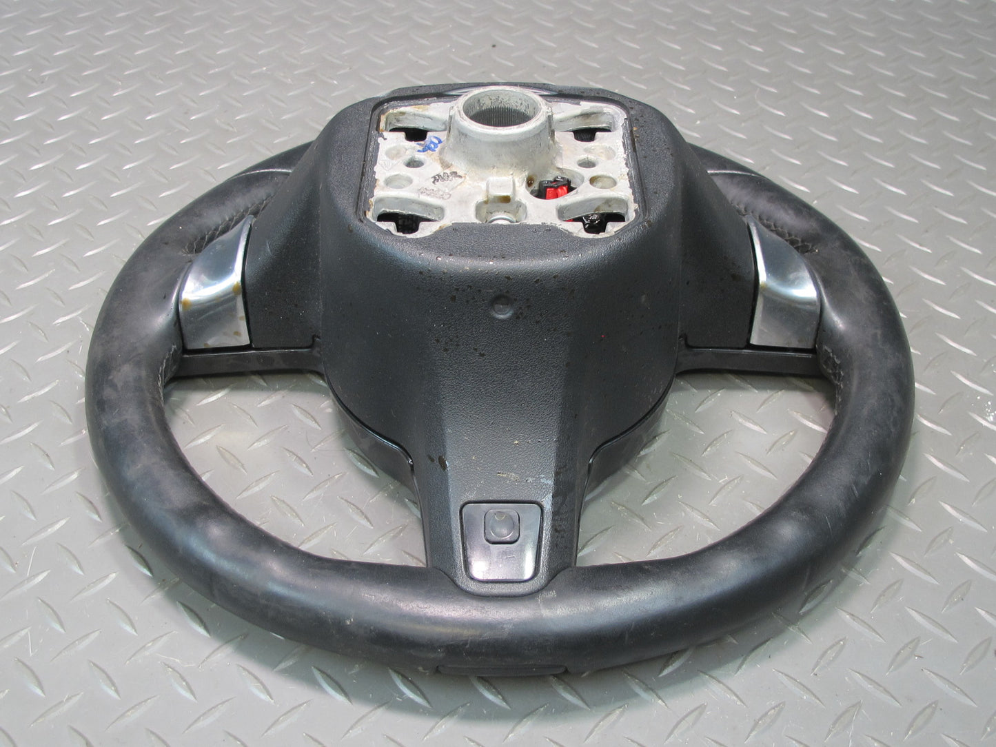 2011-2014 Porsche Cayenne 958 Multi Function Heated Steering Wheel Leather Black