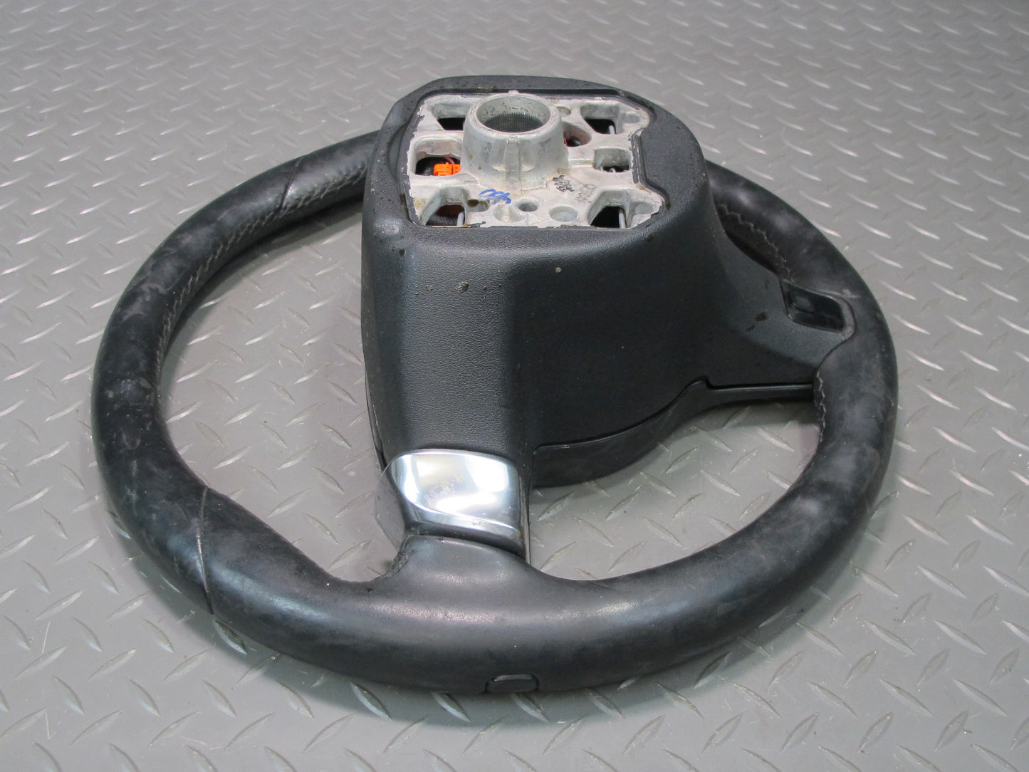 2011-2014 Porsche Cayenne 958 Multi Function Heated Steering Wheel Leather Black