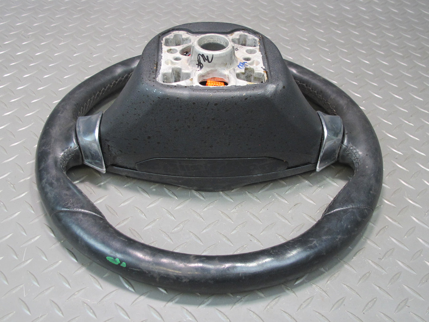 2011-2014 Porsche Cayenne 958 Multi Function Heated Steering Wheel Leather Black