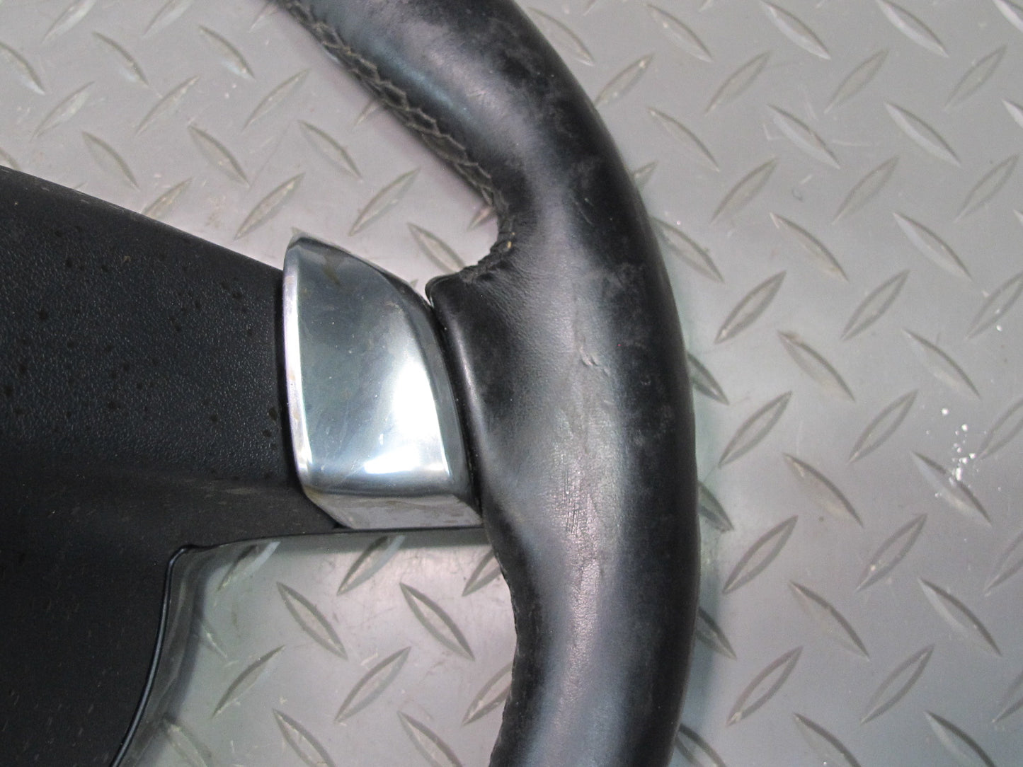 2011-2014 Porsche Cayenne 958 Multi Function Heated Steering Wheel Leather Black