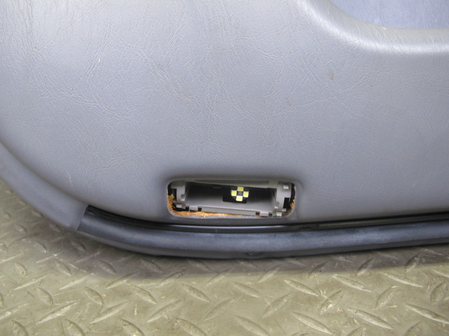 98-00 Lexus UCF20L LS400 Set of 2 Front Door Interior Trim Cover Panel Gray OEM