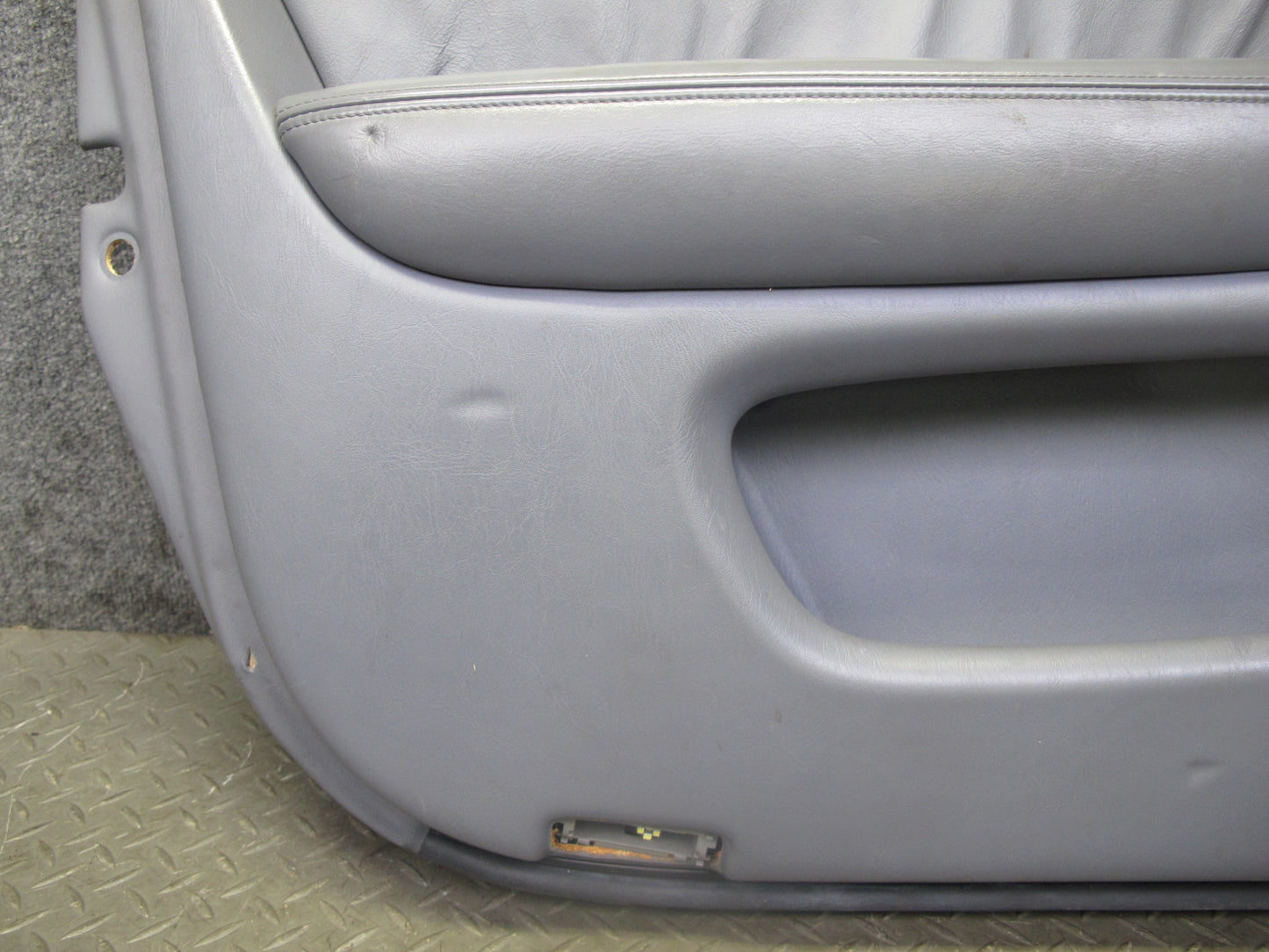 98-00 Lexus UCF20L LS400 Set of 2 Front Door Interior Trim Cover Panel Gray OEM