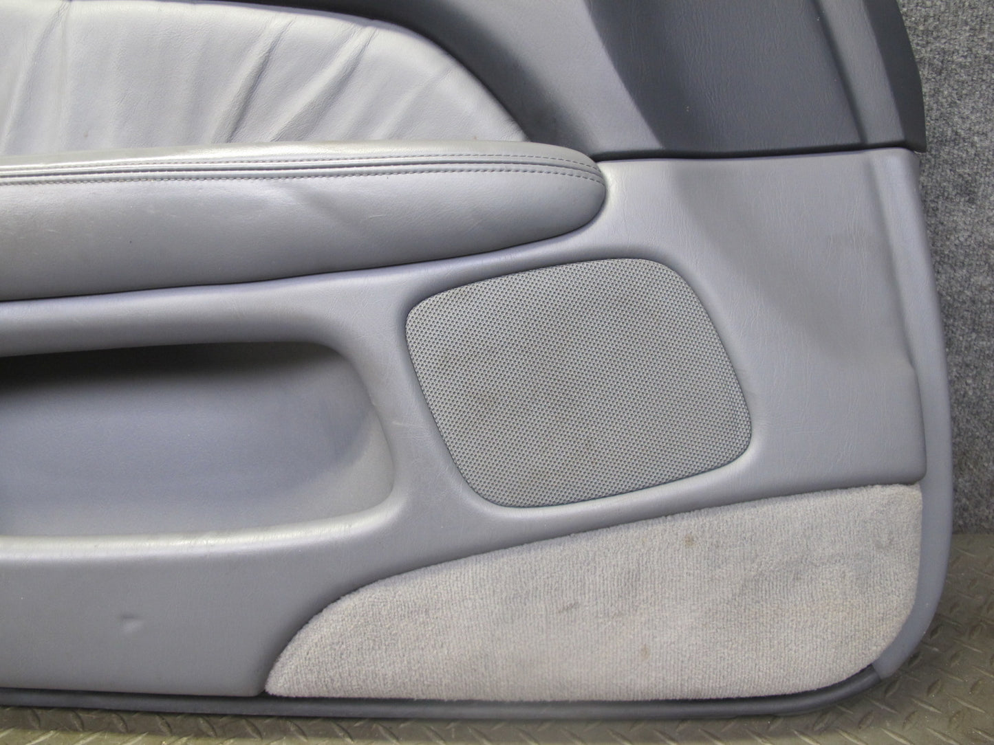 98-00 Lexus UCF20L LS400 Set of 2 Front Door Interior Trim Cover Panel Gray OEM