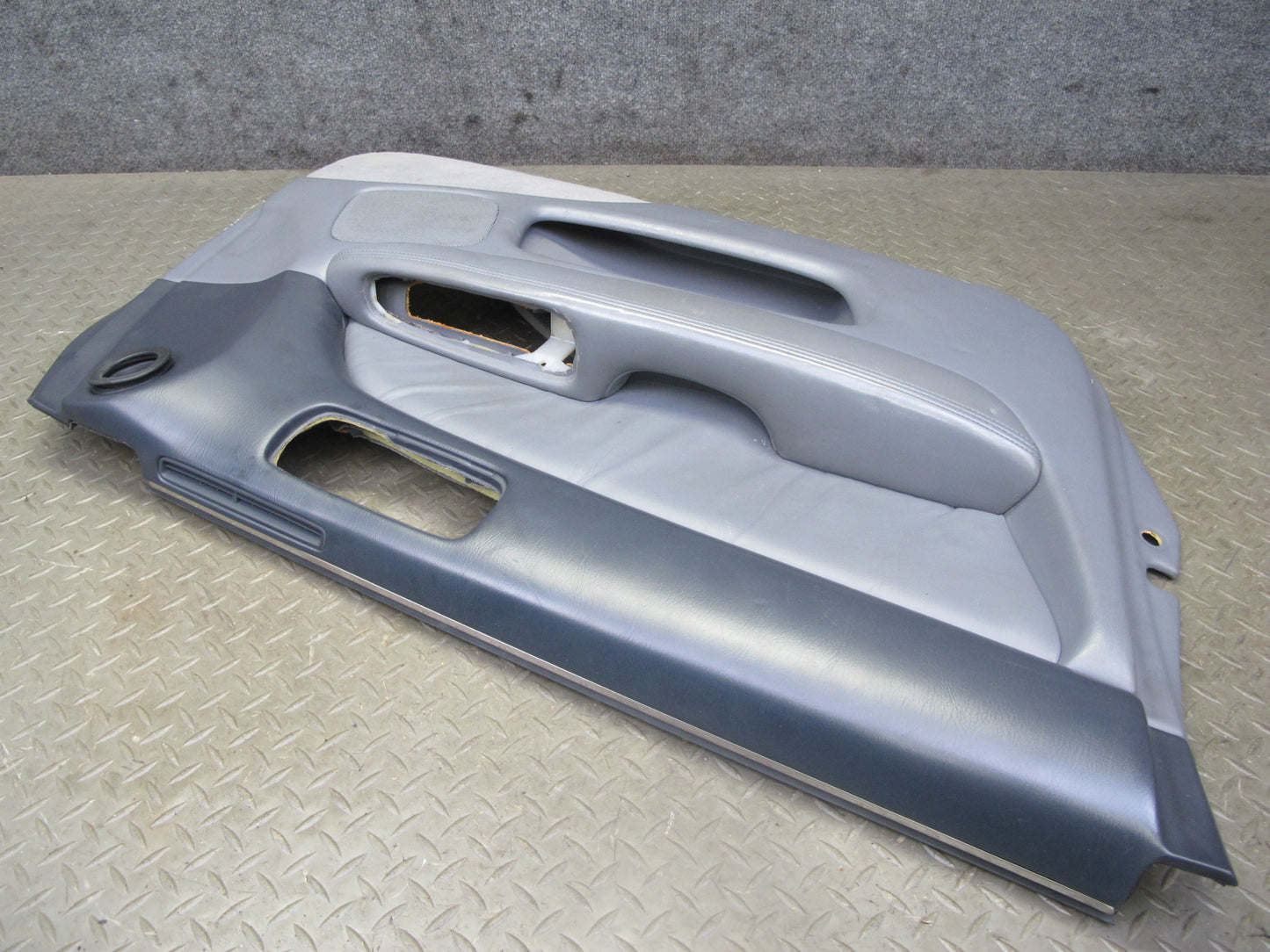 98-00 Lexus UCF20L LS400 Set of 2 Front Door Interior Trim Cover Panel Gray OEM