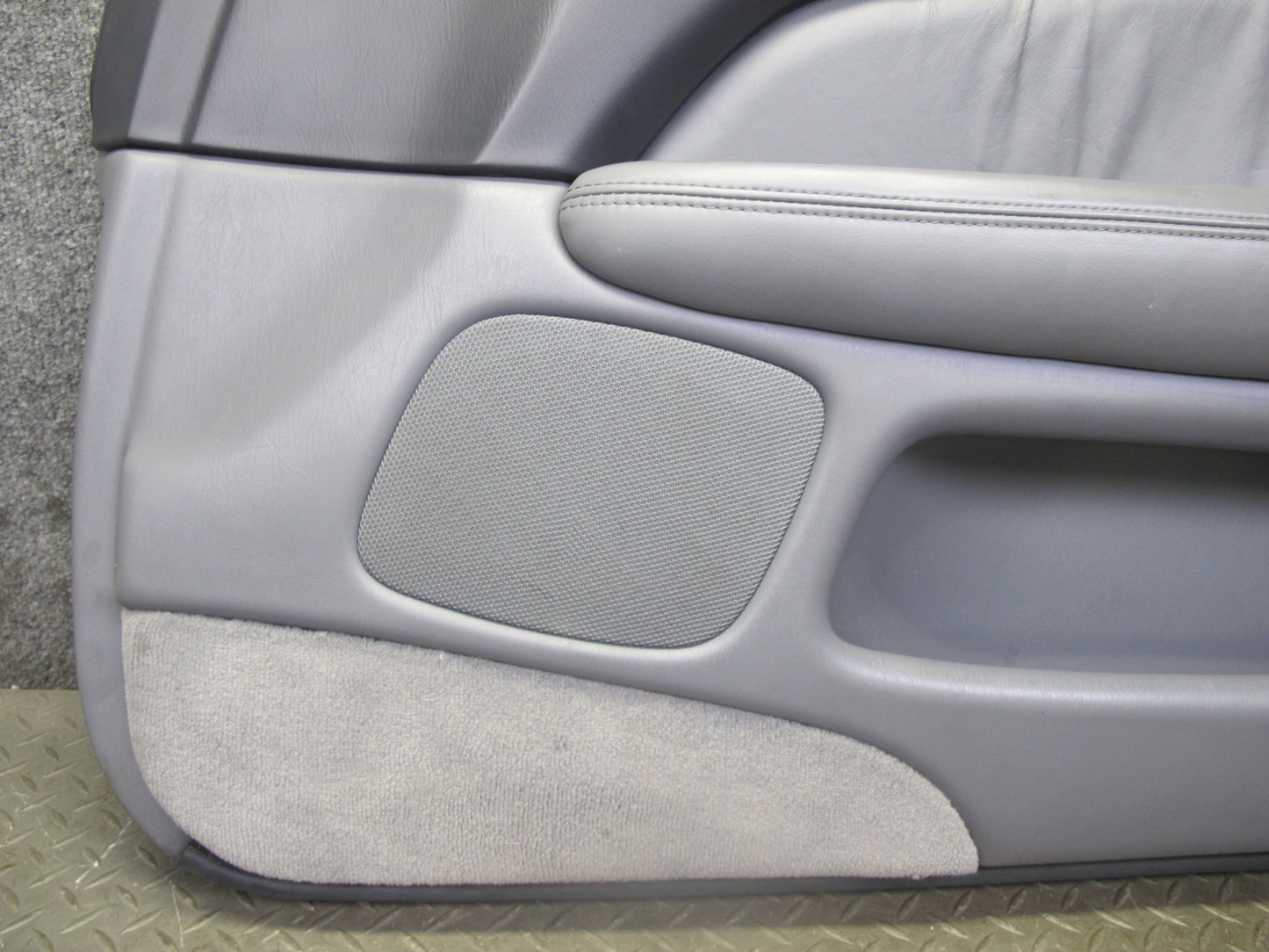 98-00 Lexus UCF20L LS400 Set of 2 Front Door Interior Trim Cover Panel Gray OEM