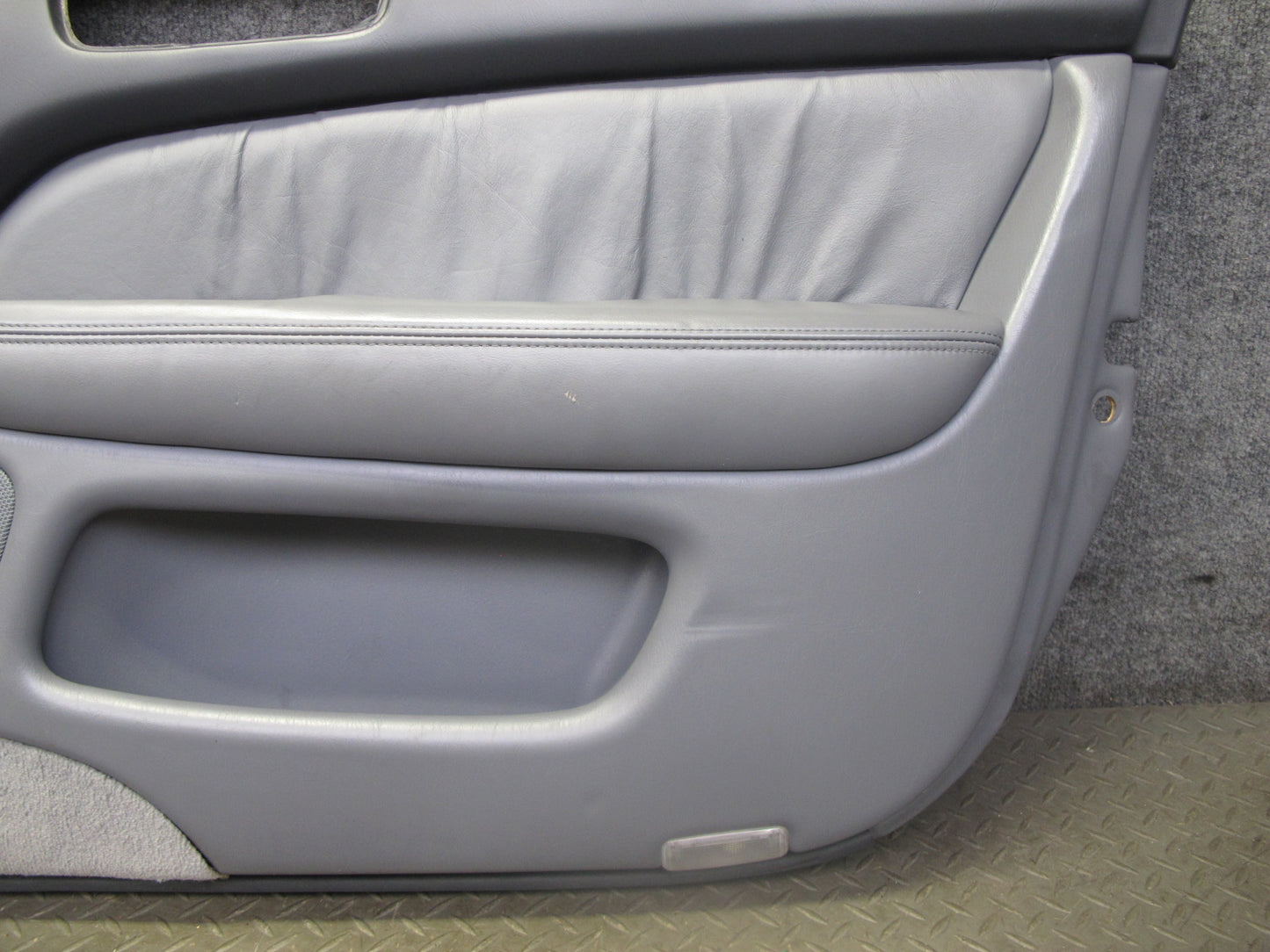 98-00 Lexus UCF20L LS400 Set of 2 Front Door Interior Trim Cover Panel Gray OEM