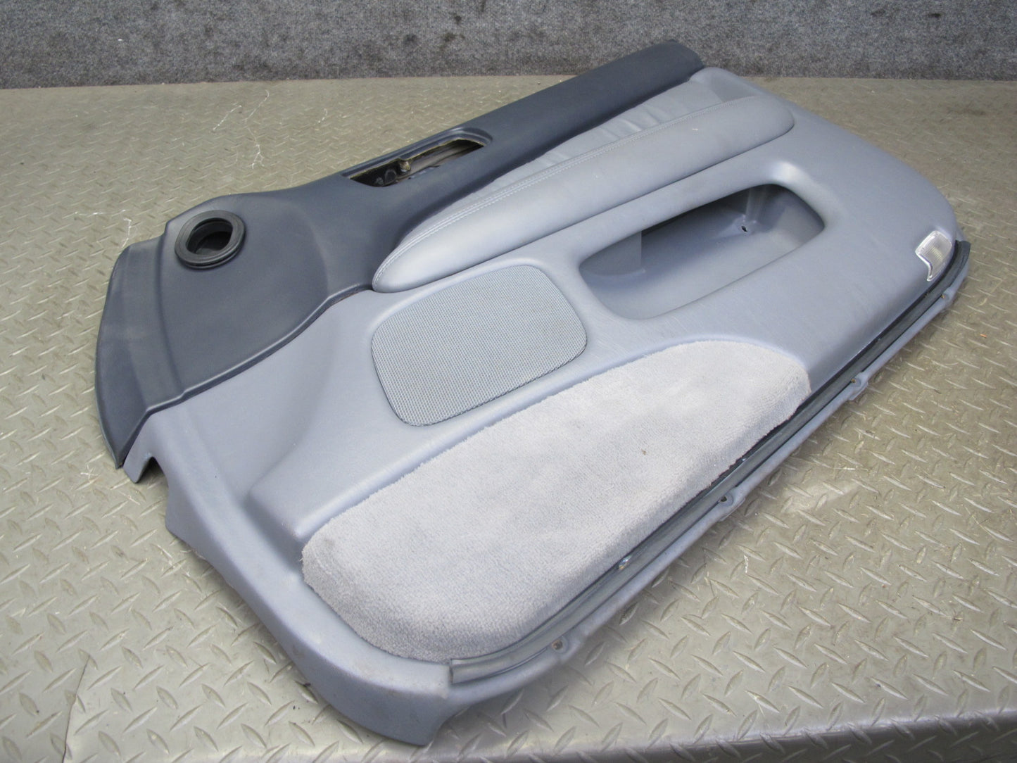 98-00 Lexus UCF20L LS400 Set of 2 Front Door Interior Trim Cover Panel Gray OEM