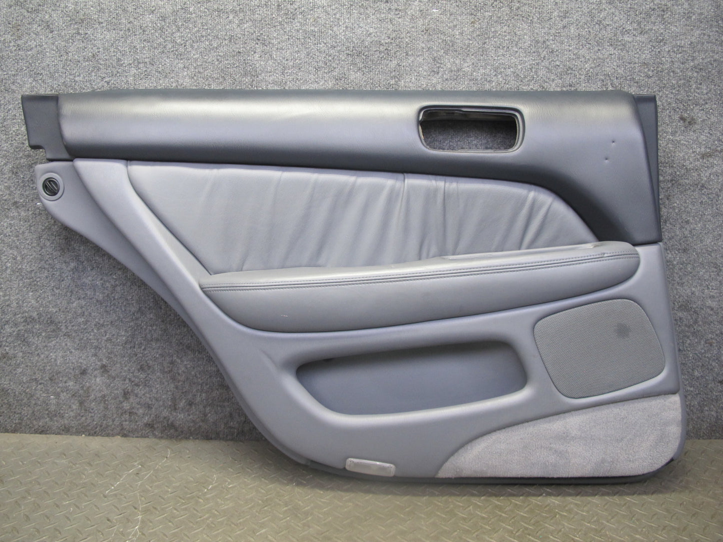 98-00 Lexus UCF20L LS400 Set of 2 Rear Door Interior Trim Cover Panel Gray OEM