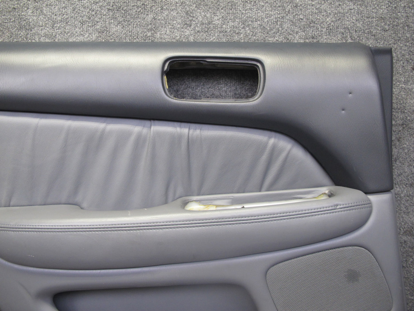 98-00 Lexus UCF20L LS400 Set of 2 Rear Door Interior Trim Cover Panel Gray OEM