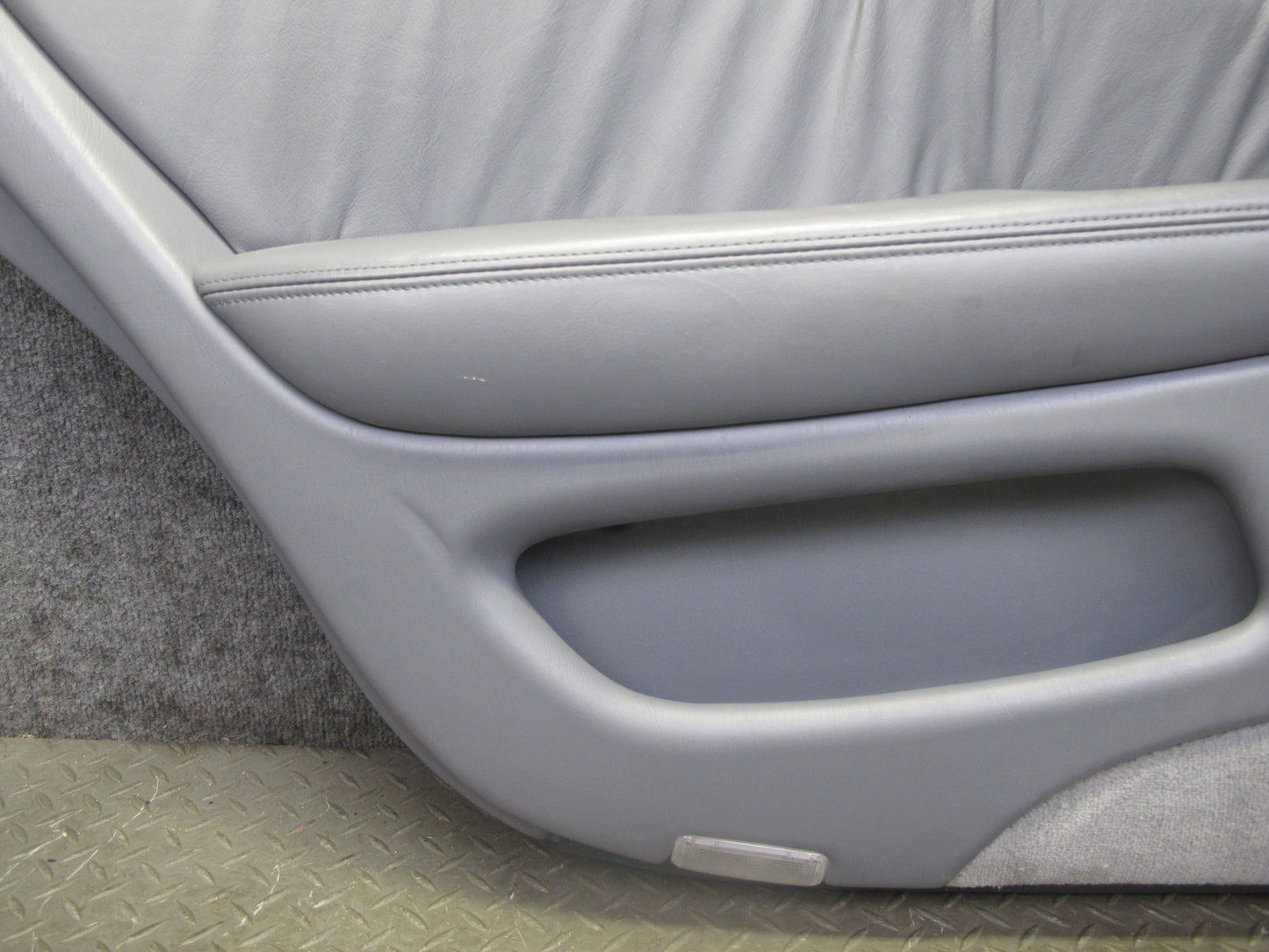 98-00 Lexus UCF20L LS400 Set of 2 Rear Door Interior Trim Cover Panel Gray OEM