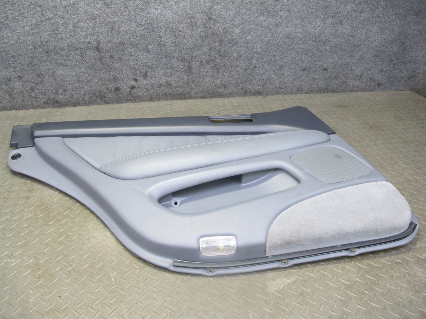 98-00 Lexus UCF20L LS400 Set of 2 Rear Door Interior Trim Cover Panel Gray OEM